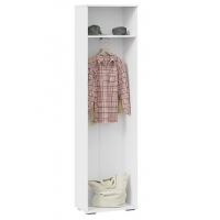 Шкаф для одежды Нуар тип 1 (Белый Ясень) - Изображение 1